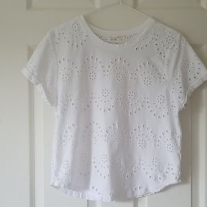 Eyelet tshirt